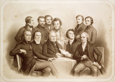 The Provisional Government of 24th February 1848 by Achille Devéria